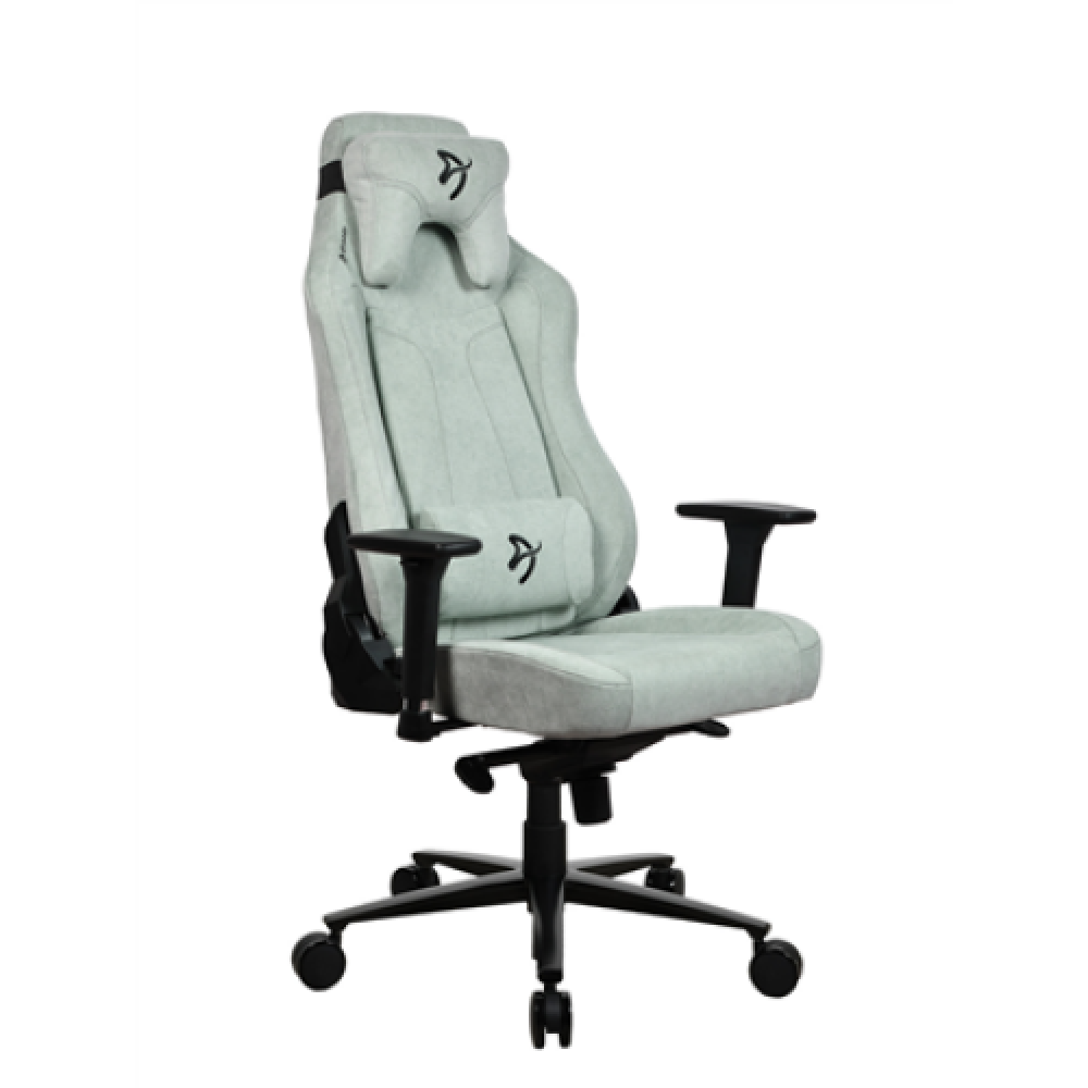 Arozzi Frame material: Metal; Wheel base: Aluminium; Upholstery: Soft Fabric , Arozzi , Gaming Chair , Vernazza SoftFabric , Pearl Green