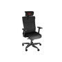 Genesis Ergonomic Chair Astat 700 Base material Aluminum; Castors material: Nylon with CareGlide coating , Black