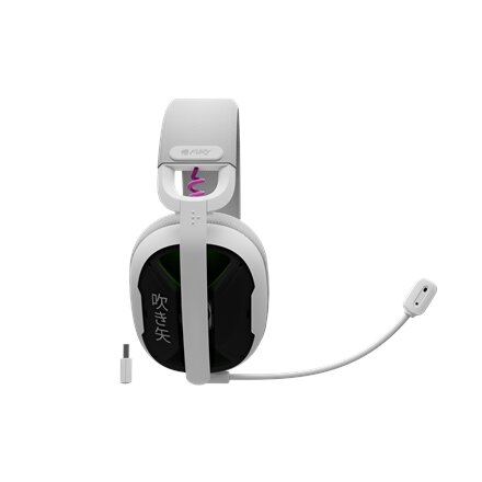 Fury , Gaming Headset , Fukiya F6 , Bluetooth , Over-Ear , Microphone , White