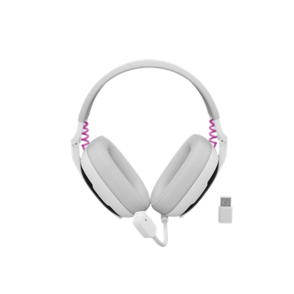 Genesis Gaming Headset , Fury Fukiya F6 , Bluetooth , Over-Ear , Microphone , Wireless , White