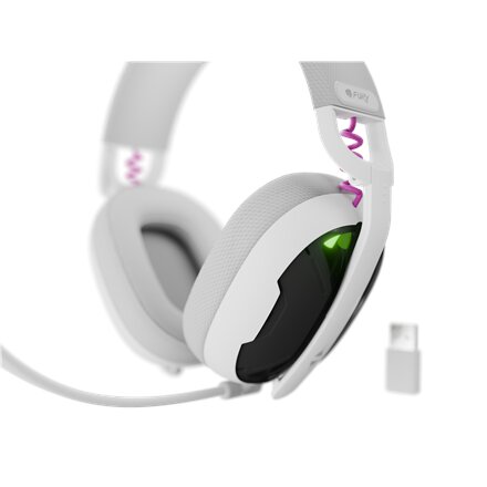 Fury , Gaming Headset , Fukiya F6 , Bluetooth , Over-Ear , Microphone , White