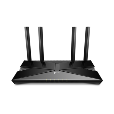 Wi-Fi 6 Router , Archer AX1500 , 802.11ax , 1201+300 Mbit/s , 10/100/1000 Mbit/s , Ethernet LAN (RJ-45) ports 4 , Mesh Support No , MU-MiMO Yes , Antenna type Fixed