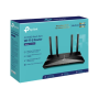 Wi-Fi 6 Router , Archer AX1500 , 802.11ax , 1201+300 Mbit/s , 10/100/1000 Mbit/s , Ethernet LAN (RJ-45) ports 4 , Mesh Support No , MU-MiMO Yes , Antenna type Fixed