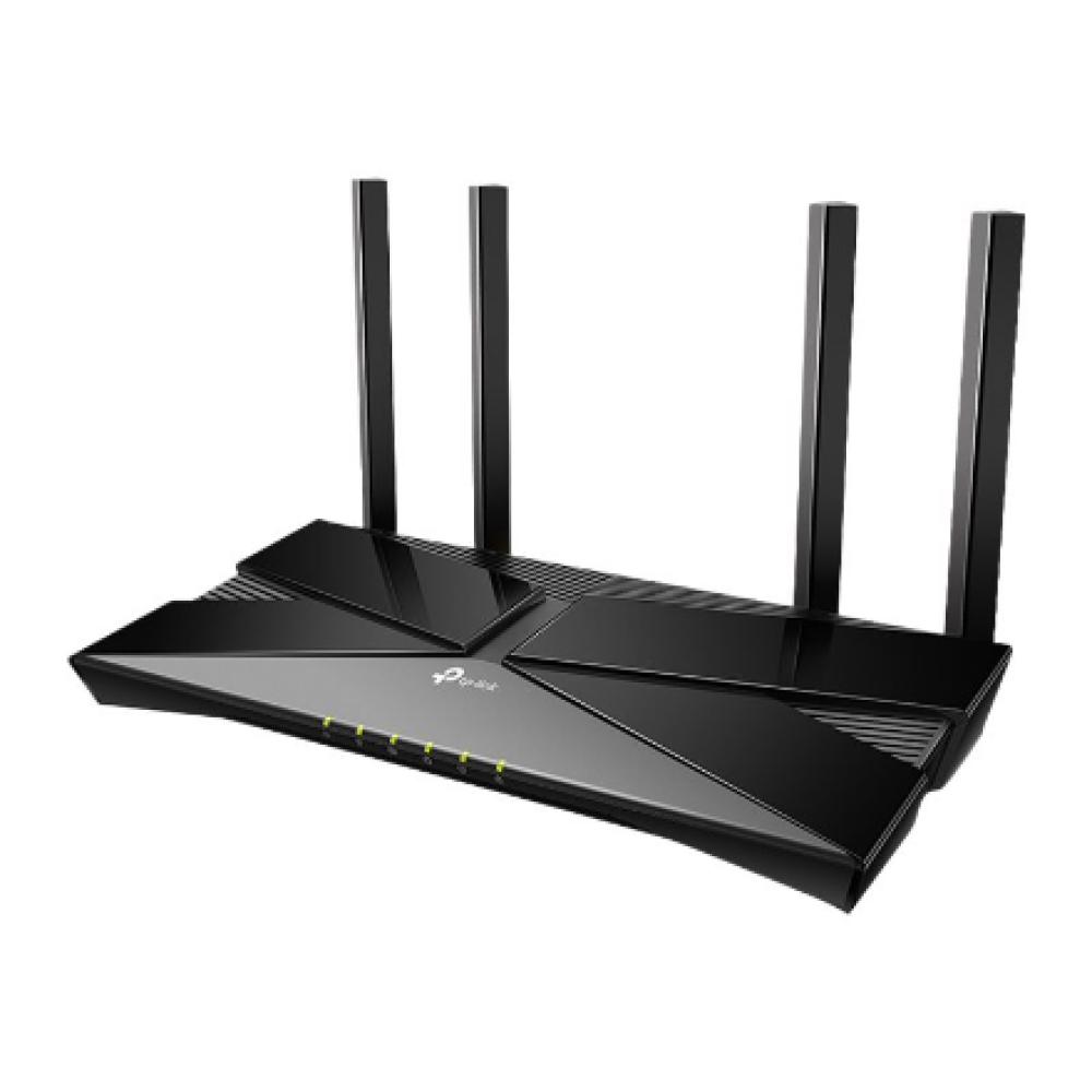 Wi-Fi 6 Router , Archer AX1500 , 802.11ax , 1201+300 Mbit/s , 10/100/1000 Mbit/s , Ethernet LAN (RJ-45) ports 4 , Mesh Support No , MU-MiMO Yes , Antenna type Fixed