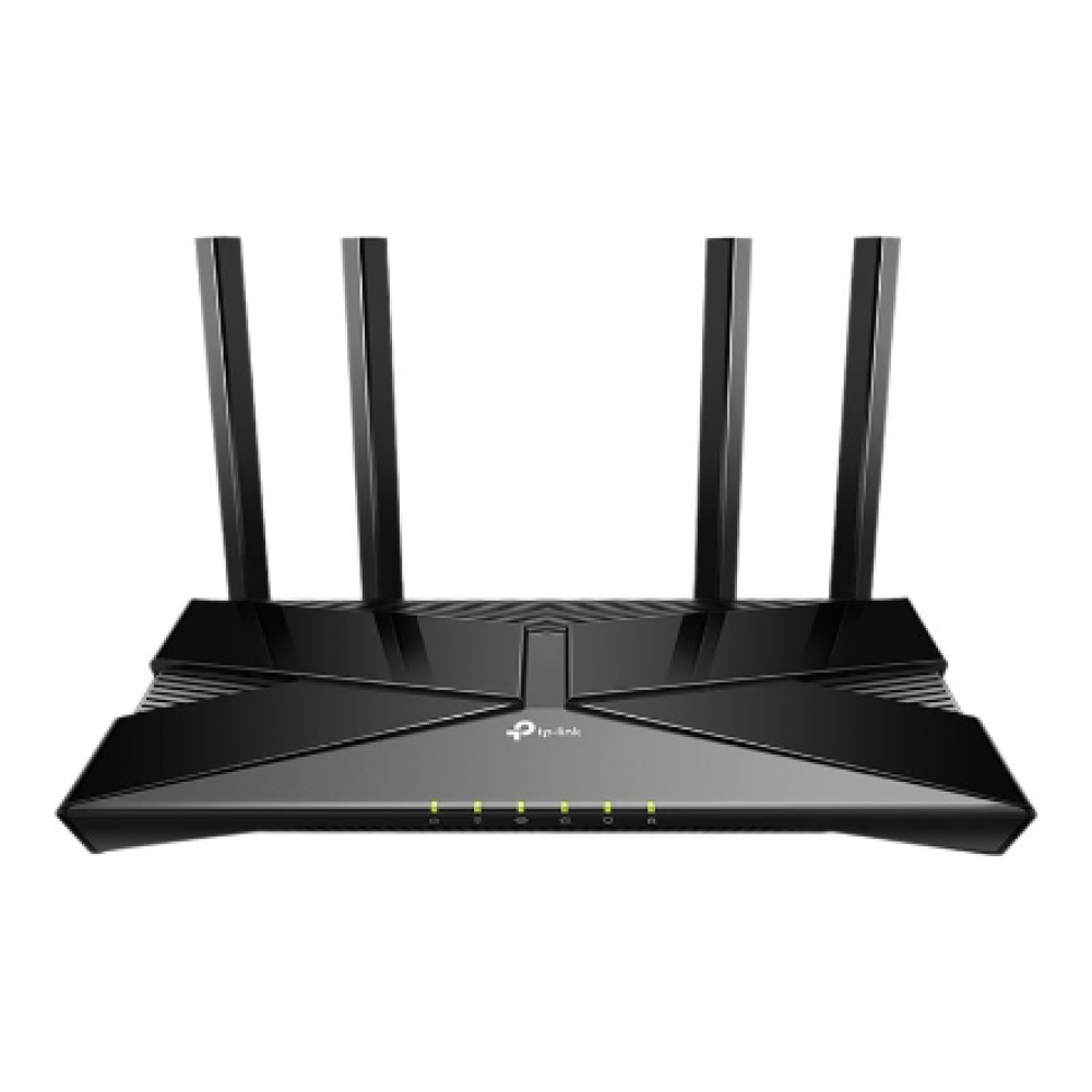 Wi-Fi 6 Router , Archer AX1500 , 802.11ax , 1201+300 Mbit/s , 10/100/1000 Mbit/s , Ethernet LAN (RJ-45) ports 4 , Mesh Support No , MU-MiMO Yes , Antenna type Fixed