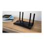 Wi-Fi 6 Router , Archer AX1500 , 802.11ax , 1201+300 Mbit/s , 10/100/1000 Mbit/s , Ethernet LAN (RJ-45) ports 4 , Mesh Support No , MU-MiMO Yes , Antenna type Fixed