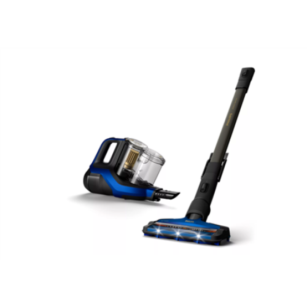 Philips , Vacuum cleaner , XC8049/01 , Cordless operating , Handstick , - W , 25.2 V , Operating time (max) 70 min , Blue/Black , Warranty 24 month(s)