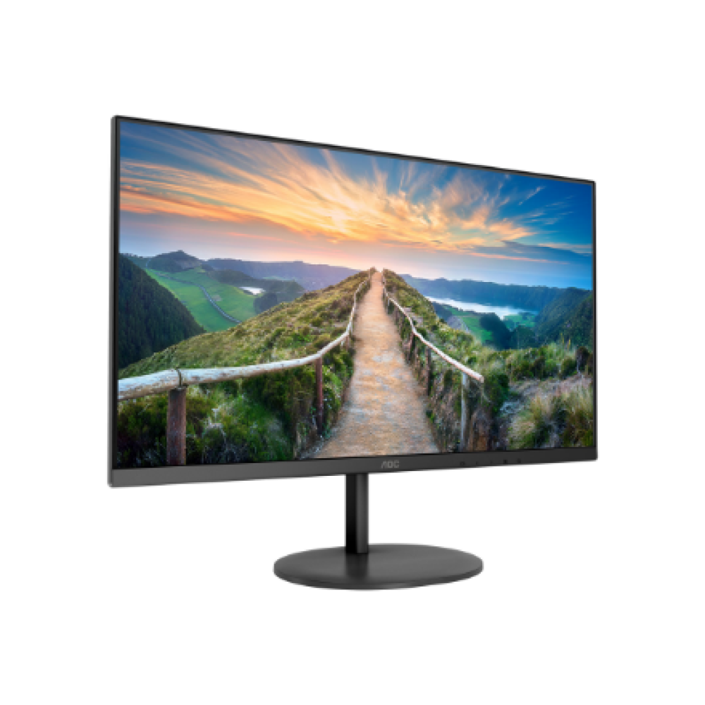 AOC , LCD Monitor , Q27V4EA , 27 , IPS , QHD , 16:9 , 75 Hz , 4 ms , 2560 x 1440 , 250 cd/m² , Headphone out , HDMI ports quantity 1 , Warranty 36 month(s)