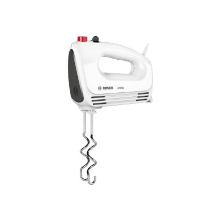 Bosch , Hand Mixer , MFQ22100 CleverMixx , Hand Mixer , 375 W , Number of speeds 4 , Turbo mode , White/Dark Grey