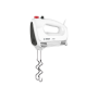 Bosch , Hand Mixer , MFQ22100 CleverMixx , Hand Mixer , 375 W , Number of speeds 4 , Turbo mode , White/Dark Grey