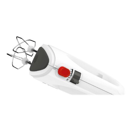 Bosch , Hand Mixer , MFQ22100 CleverMixx , Hand Mixer , 375 W , Number of speeds 4 , Turbo mode , White/Dark Grey