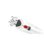 Bosch , Hand Mixer , MFQ22100 CleverMixx , Hand Mixer , 375 W , Number of speeds 4 , Turbo mode , White/Dark Grey