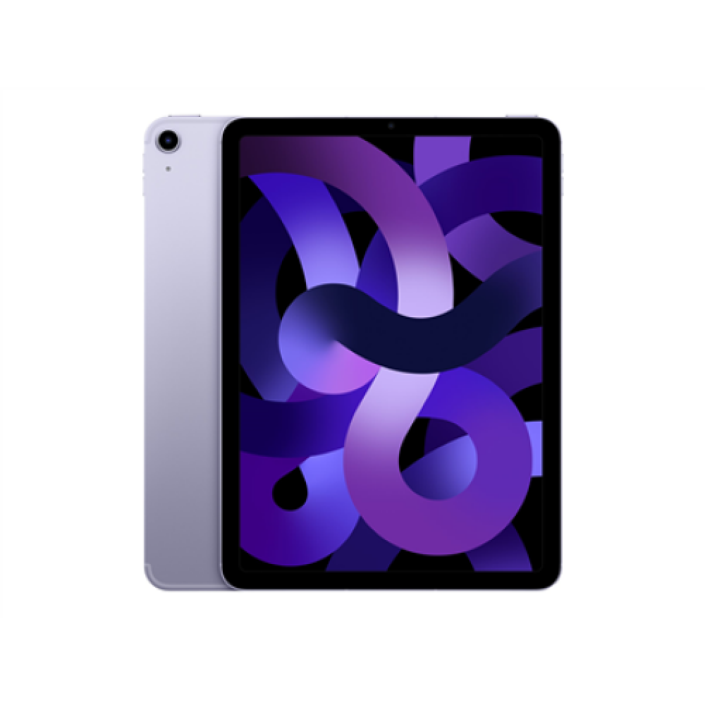Apple , iPad Air 5th Gen , 10.9 , Purple , Liquid Retina IPS LCD , 1640 x 2360 pixels , Apple M1 , 8 GB , 256 GB , 5G , Wi-Fi , Front camera , 12 MP , Rear camera , 12 MP , Bluetooth , 5.0 , iPadOS , 15.4 , Warranty 12 month(s)