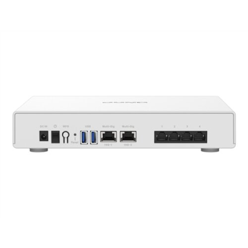 QNAP , Dual bandRouter , QHora-301W , 802.11ax , Ethernet LAN (RJ-45) ports 6 , Mesh Support Yes , MU-MiMO Yes , No mobile broadband , Antenna type Internal