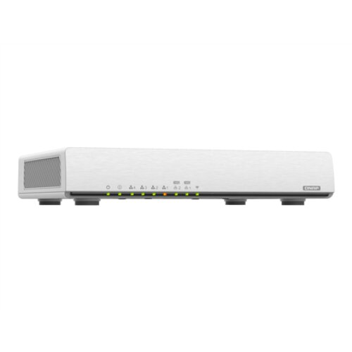 QNAP , Dual bandRouter , QHora-301W , 802.11ax , Ethernet LAN (RJ-45) ports 6 , Mesh Support Yes , MU-MiMO Yes , No mobile broadband , Antenna type Internal