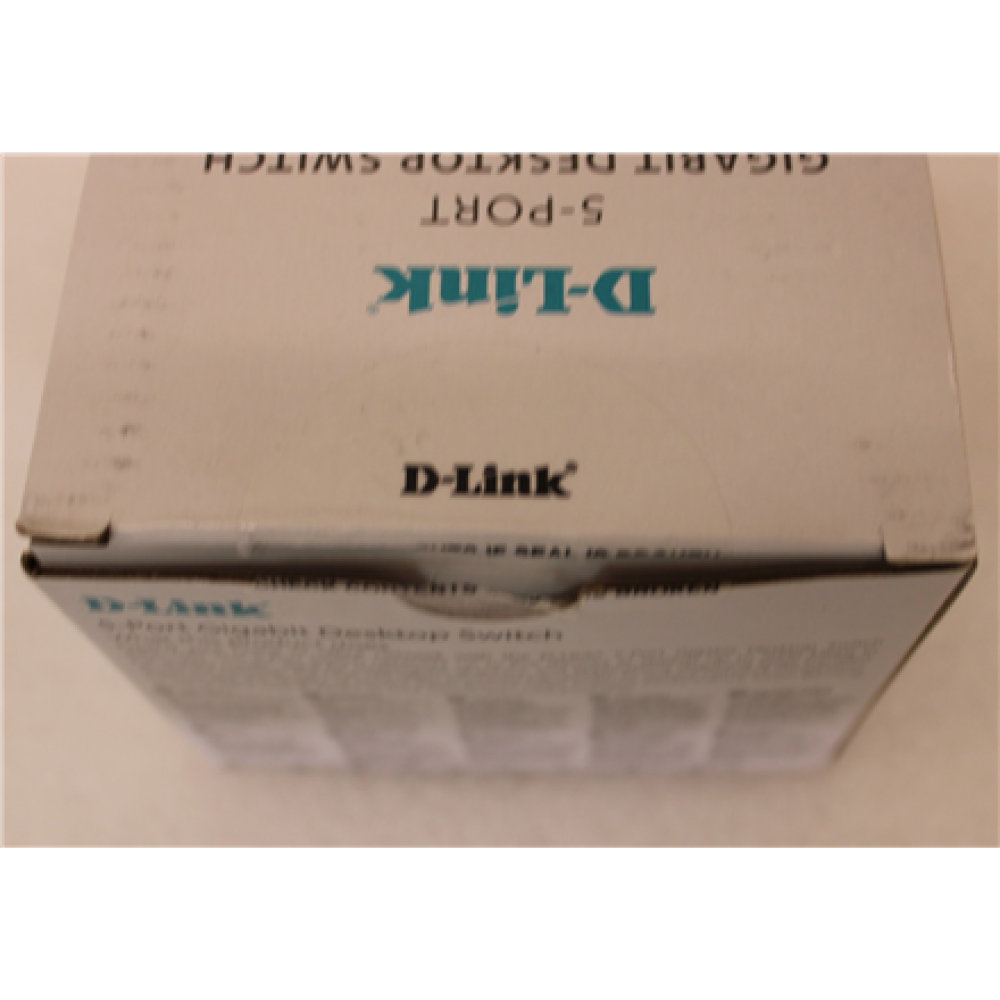 SALE OUT. D-Link DGS-105GL/E 5-Port Gigabit Ethernet Switch , SALE OUT. Ethernet Switch , DGS-105/E , Unmanaged , Desktop , Gigabit Ethernet (copper) ports quantity 5 , 60 month(s) , UNPACKED