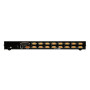 Aten , 1-Local/Remote Shared Access 16-Port PS/2-USB VGA KVM Over IP Switch , CS1716I-AT-G , 1 x SPHD Male (Yellow), 16 x SPHD Female (Yellow), 1 x DB-25 Male, 1 x DC Jack, 1 x RJ-45 Female, 1 x RJ-11, 1 x USB Type A Female