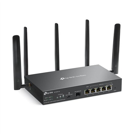 TP-LINK , Omada 4G+ Cat6 AX3000 Gigabit VPN Router , ER706W-4G , 802.1q , 10/100/1000 Mbit/s , Mesh Support Yes , MU-MiMO Yes , Antenna type Detachable , 60 month(s)