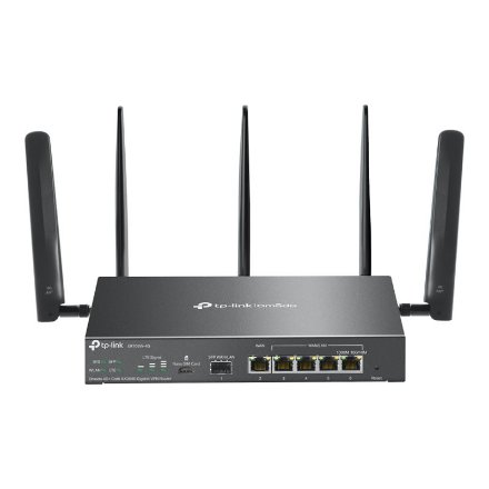 TP-LINK , Omada 4G+ Cat6 AX3000 Gigabit VPN Router , ER706W-4G , 802.1q , 10/100/1000 Mbit/s , Mesh Support Yes , MU-MiMO Yes , Antenna type Detachable , 60 month(s)