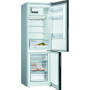 Bosch , Refrigerator , KGV36VBEAS , Energy efficiency class E , Free standing , Combi , Height 186 cm , Fridge net capacity 214 L , Freezer net capacity 94 L , 39 dB , Black