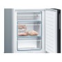 Bosch , Refrigerator , KGV36VBEAS , Energy efficiency class E , Free standing , Combi , Height 186 cm , Fridge net capacity 214 L , Freezer net capacity 94 L , 39 dB , Black