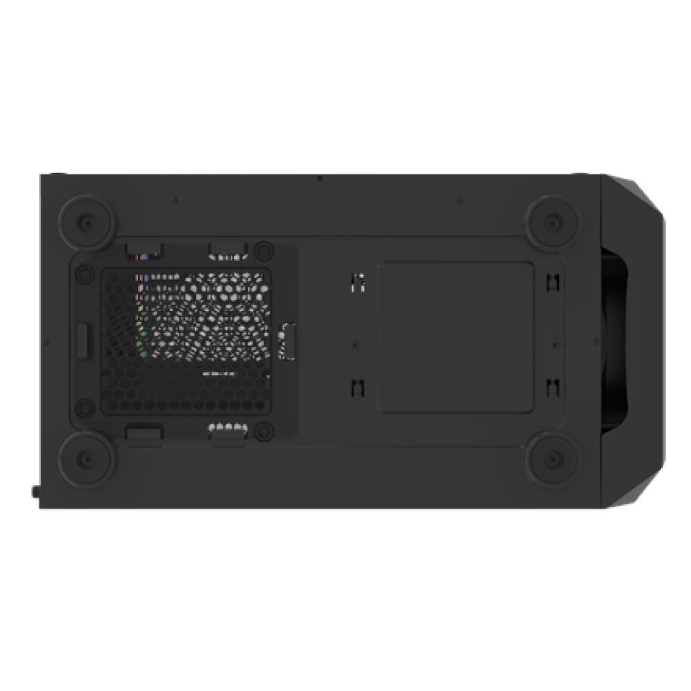 Fury PC Case , SHOBO SH4F RGB , Black , Midi-Tower
