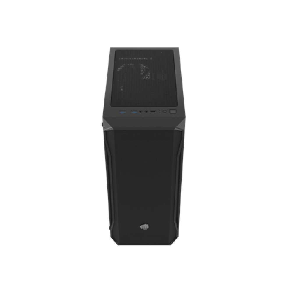 Fury PC Case , SHOBO SH4F , Black , Midi-Tower , Power supply included No