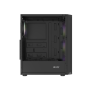 Fury PC Case , SHOBO SH4F RGB , Black , Midi-Tower