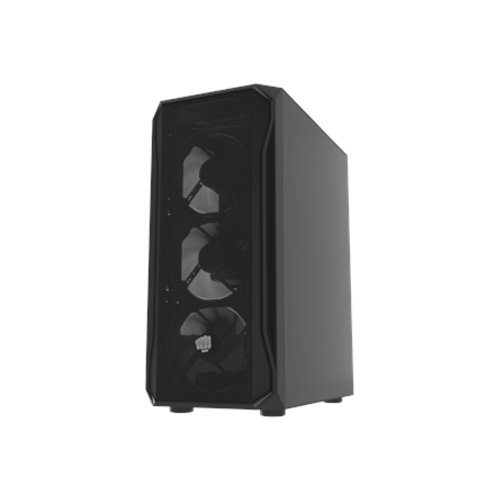 Fury PC Case , SHOBO SH4F , Black , Midi-Tower , Power supply included No