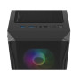 Fury PC Case , SHOBO SH4F RGB , Midi-Tower , Black