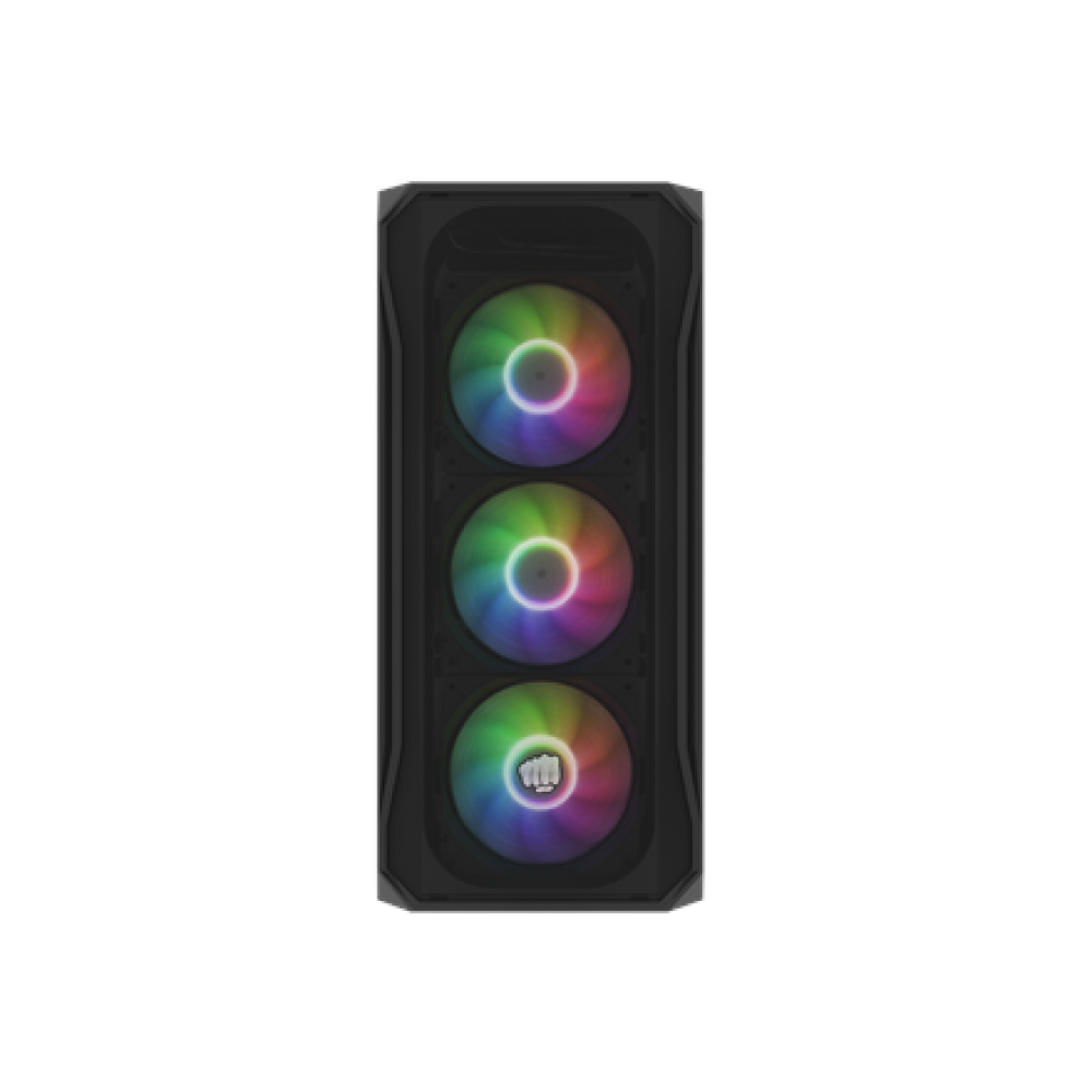 Fury PC Case , SHOBO SH4F RGB , Black , Midi-Tower