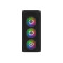 Fury PC Case , SHOBO SH4F RGB , Midi-Tower , Black