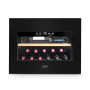 Caso , Wine Cooler , WineDeluxe E 18 , Energy efficiency class G , Built-in , Bottles capacity 18 bottles , Cooling type Compressor technology , Black