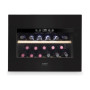 Caso , Wine Cooler , WineDeluxe E 18 , Energy efficiency class G , Built-in , Bottles capacity 18 bottles , Cooling type Compressor technology , Black