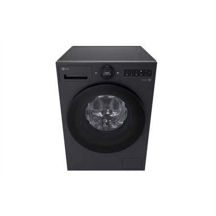 LG Washing machine , F2X70S9TBB , Energy efficiency class A , Front loading , Washing capacity 9 kg , 1200 RPM , Depth 48 cm , Width 60 cm , Display , LED , Steam function , Direct drive , Wi-Fi , Black