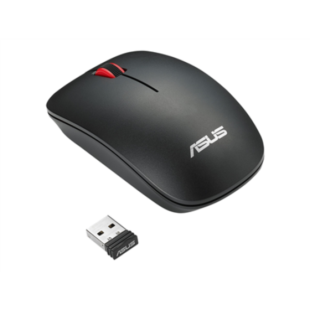 Asus , WT300 RF , Optical mouse , Black/Red