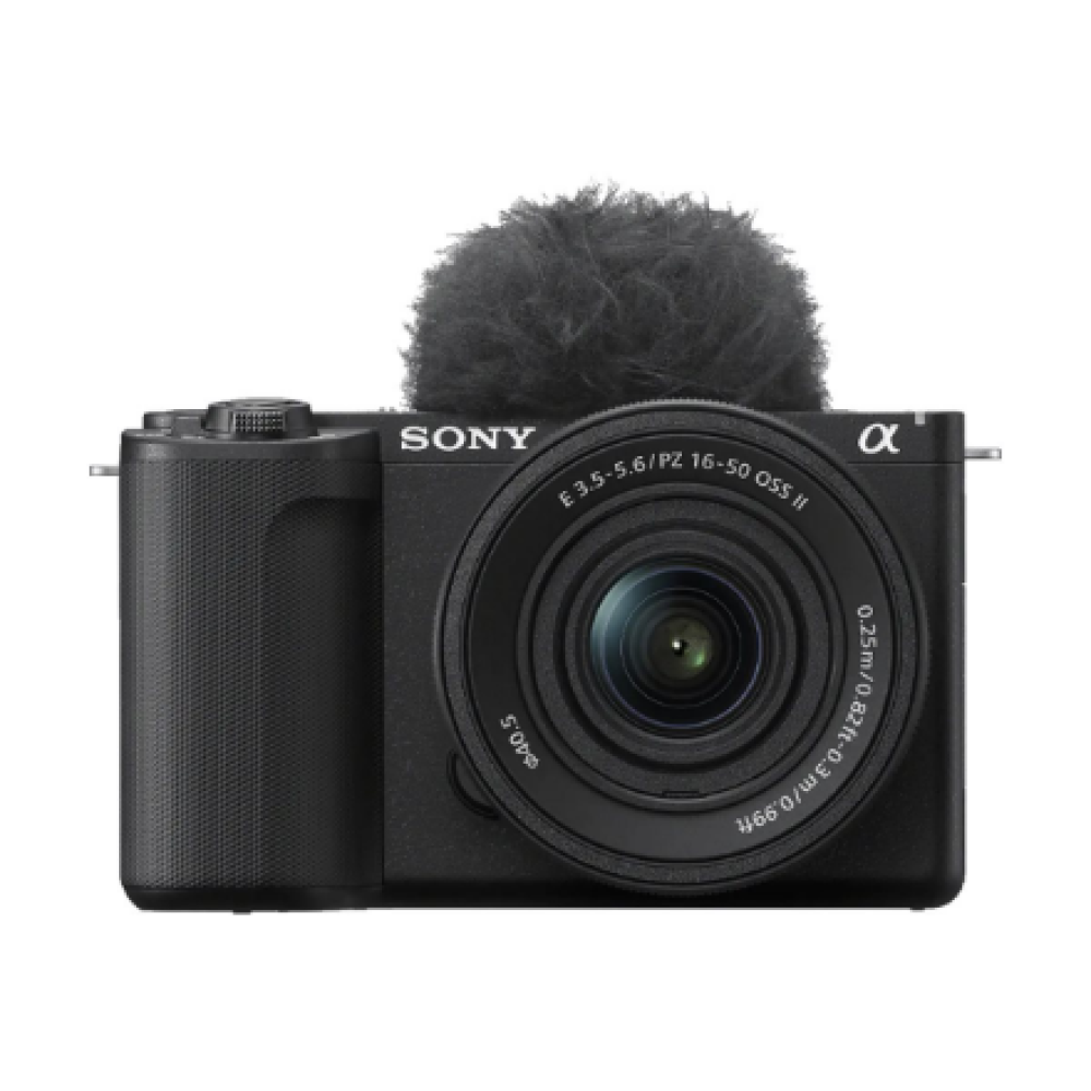 Sony Mirrorless Vlog Camera , ZV-E10M2KB ZV-E10 II and 16-50mm Lens Kit , Mirrorless Camera body , 27 MP , ISO sensitivity (max) 102400 , Display diagonal 3 , Video recording , Wi-Fi , Fast Hybrid AF , Magnification 2 x , APS-C type (23.3 x 15.5 mm), Exmo