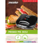 Mesko , Sandwich maker , MS 3032 , 750 W , Number of plates 1 , Number of pastry 2 , Black