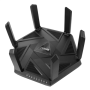 Wifi 6 802.11ax Tri-band Gigabit Gaming Router , RT-AXE7800 , 802.11ax , 574+4804+2402 Mbit/s , 10/100/1000 Mbit/s , Ethernet LAN (RJ-45) ports 4 , Mesh Support Yes , MU-MiMO Yes , No mobile broadband , Antenna type External