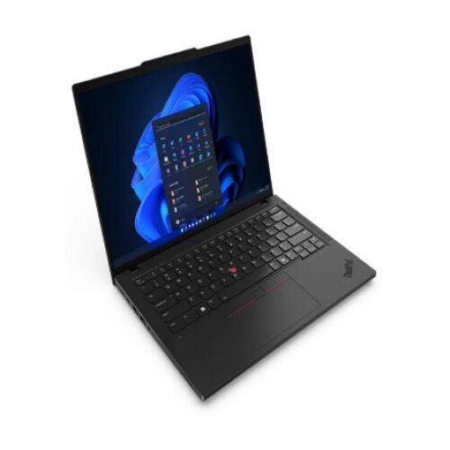 Lenovo ThinkPad T14 , Black , 14 , IPS , WUXGA , 1920 x 1200 pixels , Anti-glare , Intel Core U5 , 125U , 16 GB , SO-DIMM DDR5 , Solid-state drive capacity 512 GB , Intel Graphics , Windows 11 Pro , 802.11ax , Bluetooth version 5.3 , LTE Upgradable , Keyb