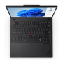 Lenovo ThinkPad T14 , Black , 14 , IPS , WUXGA , 1920 x 1200 pixels , Anti-glare , Intel Core U5 , 125U , 16 GB , SO-DIMM DDR5 , Solid-state drive capacity 512 GB , Intel Graphics , Windows 11 Pro , 802.11ax , Bluetooth version 5.3 , LTE Upgradable , Keyb