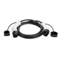 EV+ Charging Cable Type 2 to Type 2 32A 3 Phase 5m , EV+ , EV-CB-T2-32-3P-W , EV+ Charging Cable Type 2 to Type 2 32A 3 Phase , 5 m
