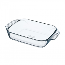 Pyrex , Glass baking dish PYREX OPTIMUM, rectangular, 31 x 20 cm , 1 , Transparent