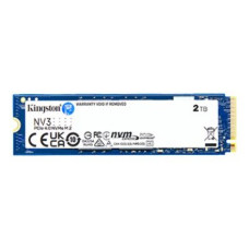 Kingston SSD , NV3 , 2000 GB , SSD form factor M.2 2280 , Solid-state drive interface PCIe NVMe Gen 4.0 (x4) , Read speed 6000 MB/s , Write speed 5000 MB/s