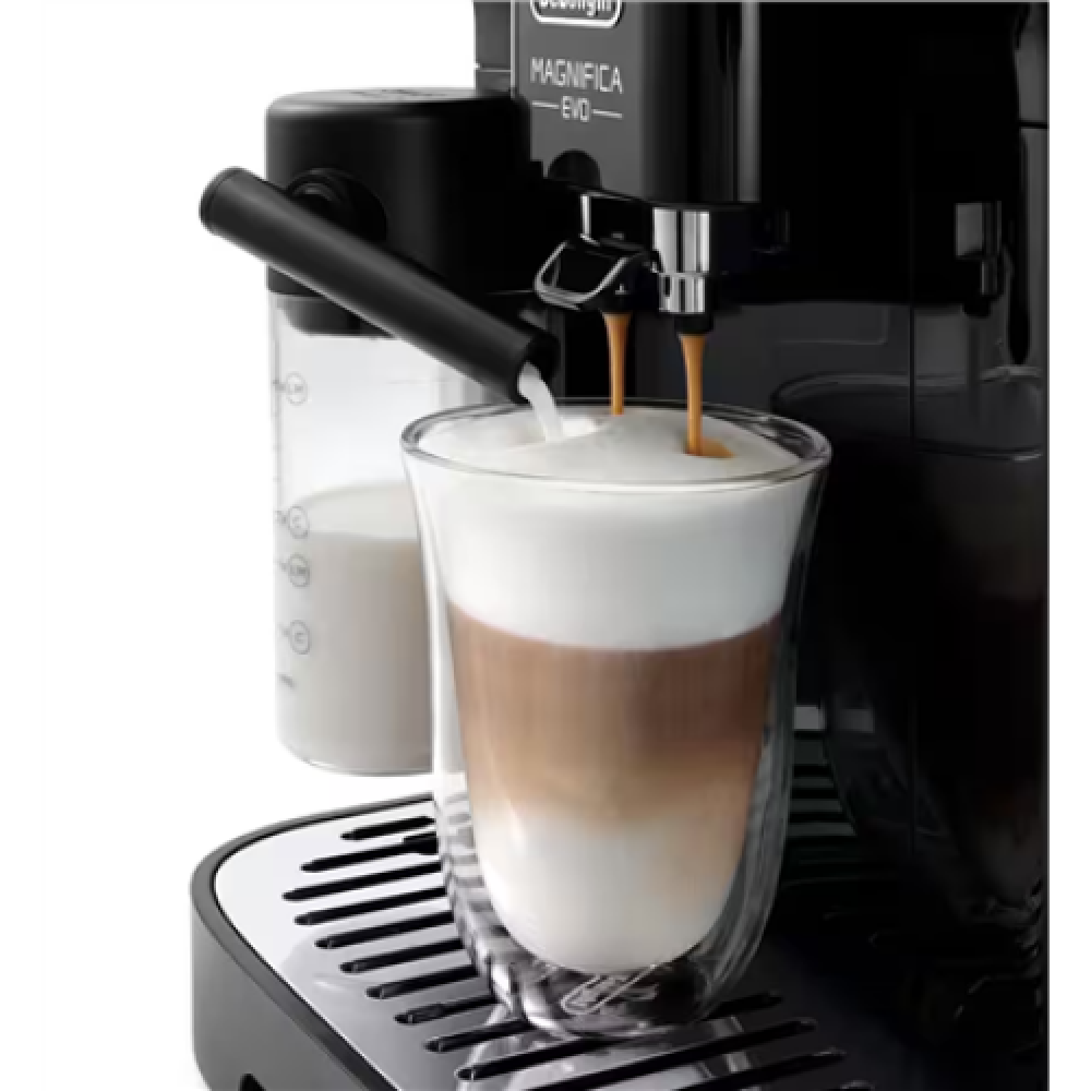 Delonghi , Coffee Maker , ECAM290.51.B Magnifica Evo , Pump pressure 15 bar , Built-in milk frother , Automatic , 1450 W , Black