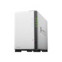 Synology Tower NAS DS220j up to 2 HDD/SSD Realtek Realtek RTD1296 Quad Core Processor frequency 1.4 GHz 0.5 GB DDR4