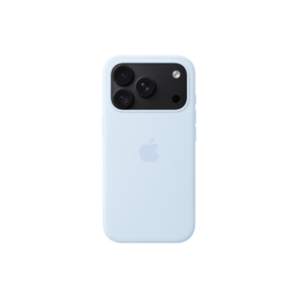 APPLE iPhone 18 Pro Silicone Case with MagSafe - Crisp Blue