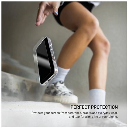 Fixed Screen protector , Apple , iPhone 17 Pro , Tempered glass , Transparent , 2.5D
