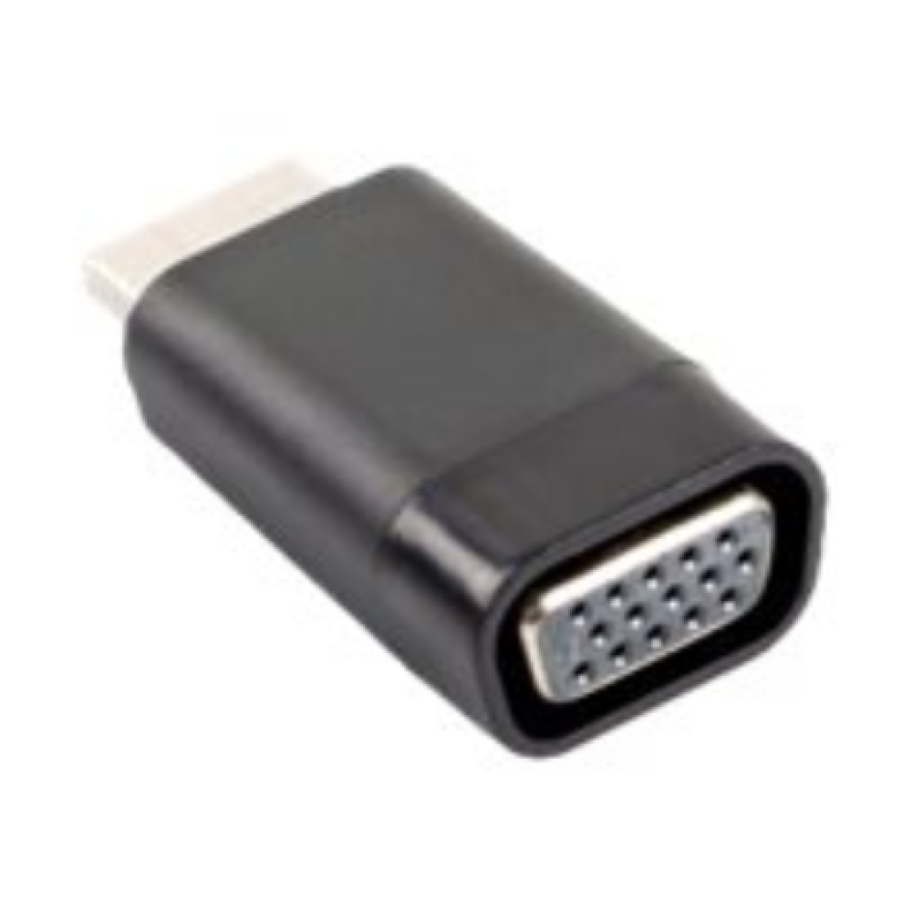 AD-0016-BK Lanberg Adapter HDMI to VGA , AD-0016-BK