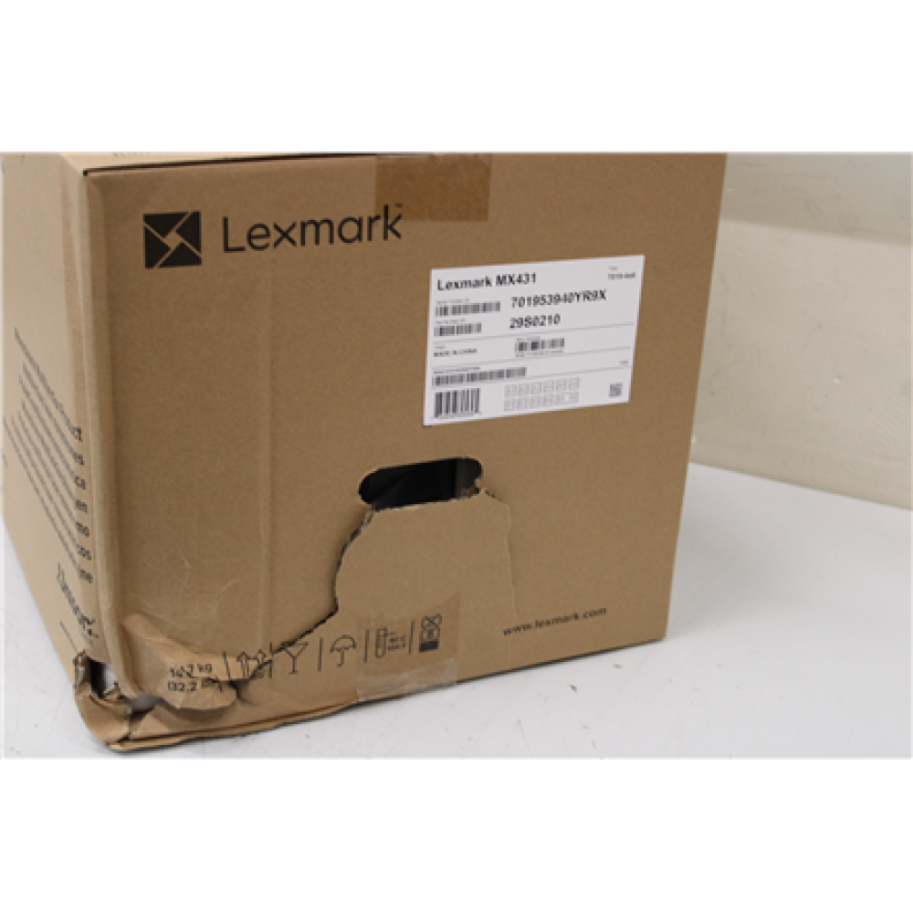 SALE OUT. Lexmark Monochrome Laser Printer , MX431adn , Laser , Mono , Multifunction , A4 , Grey/Black , DAMAGED PACKAGING